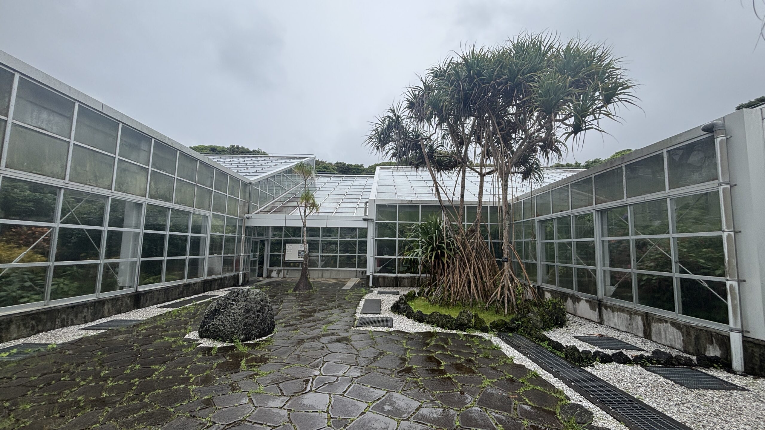 八丈植物公園の温室